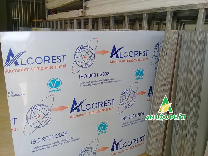 Alu Alcorest - tấm alu hàng chất lượng